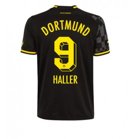 Herren Fußballbekleidung Borussia Dortmund Sebastien Haller #9 Auswärtstrikot 2022-23 Kurzarm